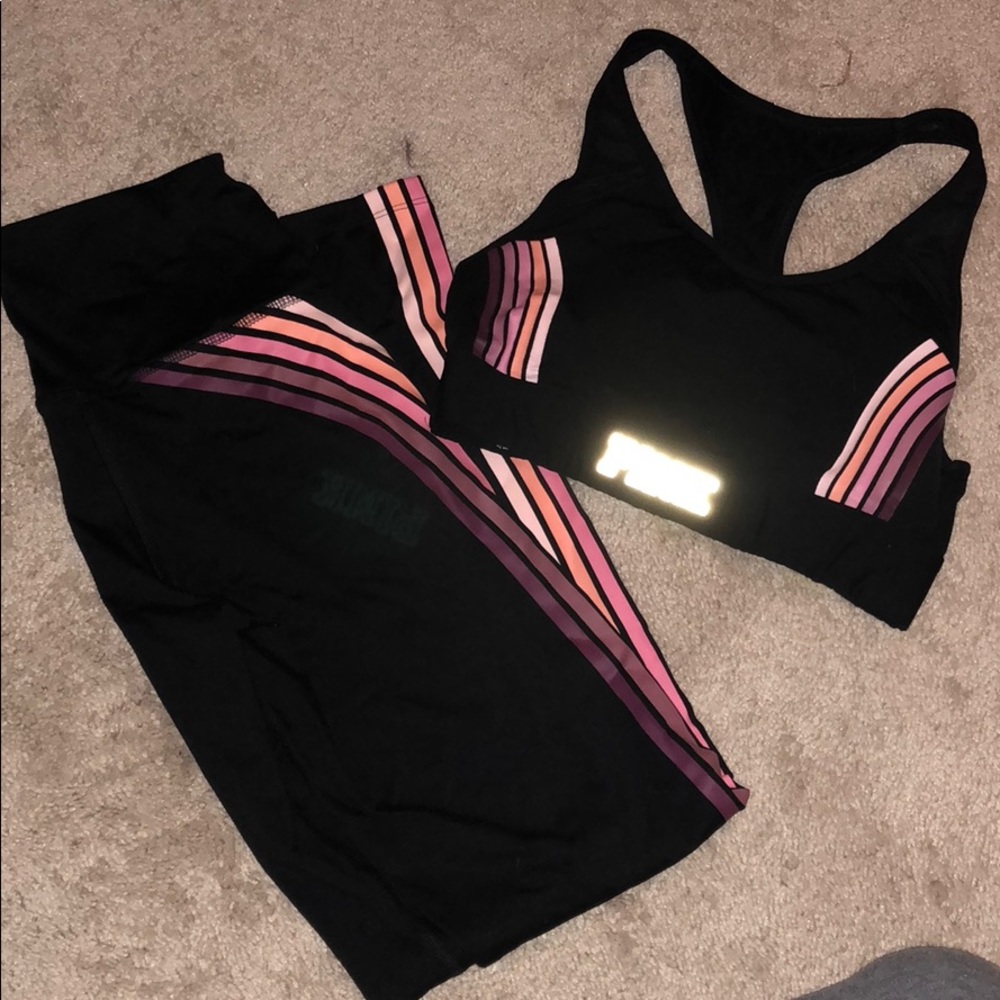 Sports bra and leggings set